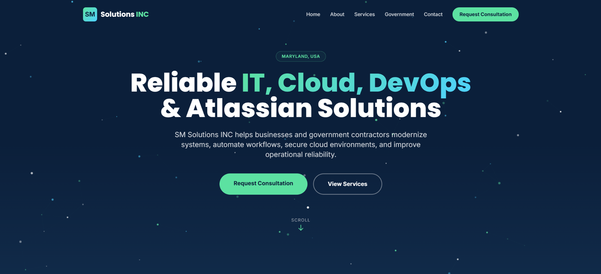 SM Solutions – Company Website USA