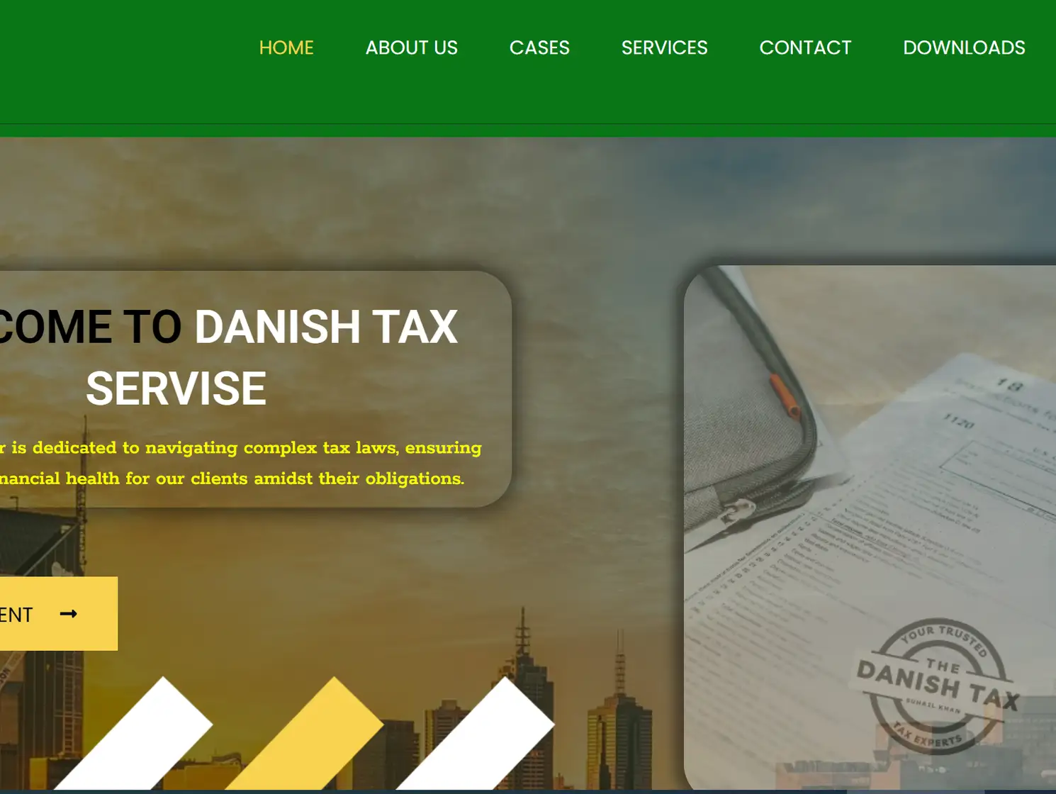 Danish Tax Services Website